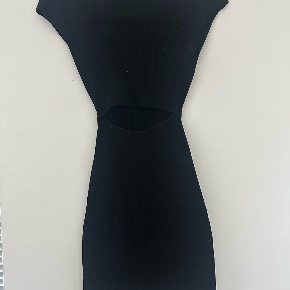 Wilfred Black Asymmetrical Dress